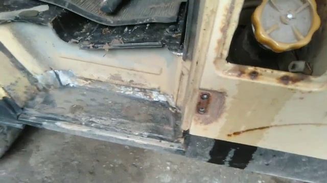 УАЗ 3151 11 серия. Начинаю красить, сварка, грунтовка, шпатлёвка смотреть онлайн