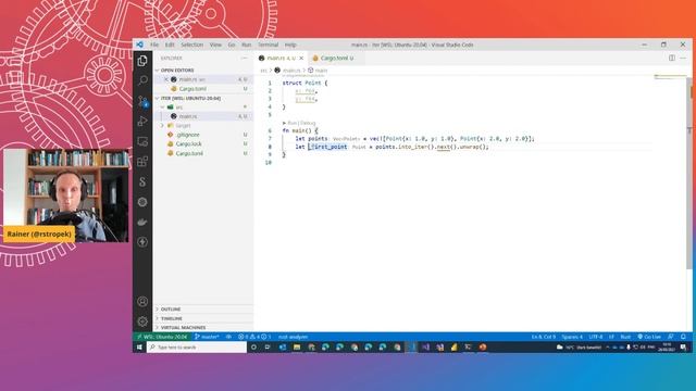 Rust Linz, August 2021 - Rainer Stropek - Rust iterators смотреть онлайн