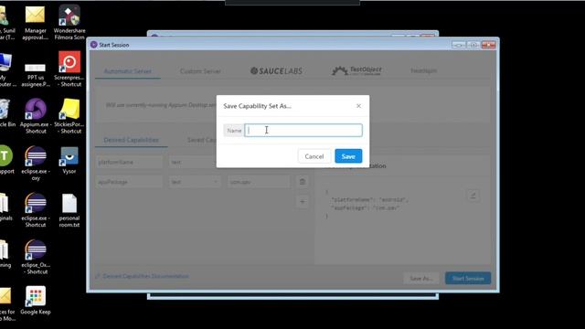 Appium Desktop 1.4.x | How to Start & Stop server | Appium inspector смотреть онлайн