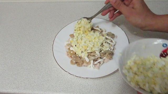 САЛАТ ПОДСОЛНУХ │ Рецепт вкусного и красивого салата на праздник