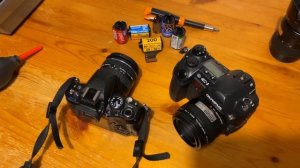 Olympus CCD and CMOS colours compared | Olympus E-1 & E-450