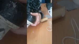 Repair skates.burst nose skates Ремонт коньки.лопнул нос коньков