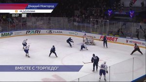 Хоккей - «Торпедо» - «Барыс»