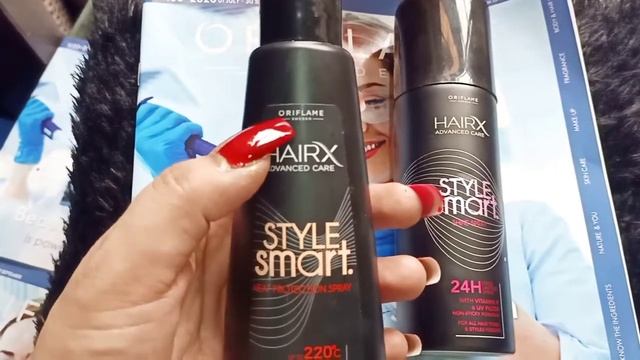 ORIFLAME HAIRX Advanced Care Style Smart Heat Protection Spray  Advanced Style Smart Shine Spray