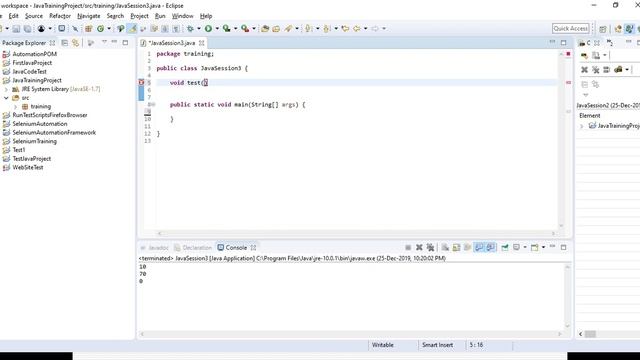 Java #3 - Local, Instance and Class/Static Variables in Java смотреть онлайн