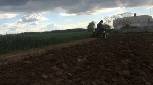 Вспашка мототрактором зубр 12 л с