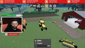 Selling HIGH VALUE Crops in ROBLOX Farming and Friends