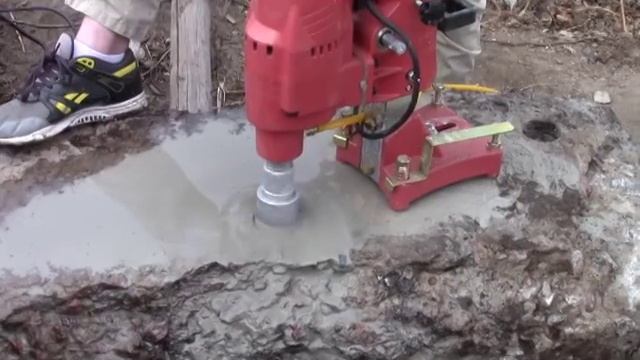 Установка алмазного сверления
