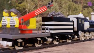 Lego Train Rob Fail Choo choo train!
