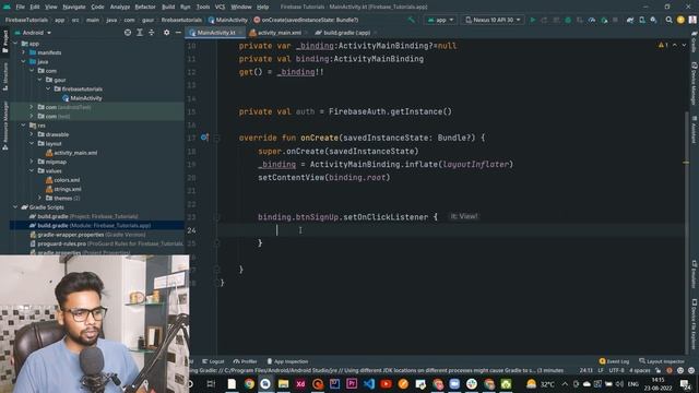 Firebase Android Authentication Tutorial