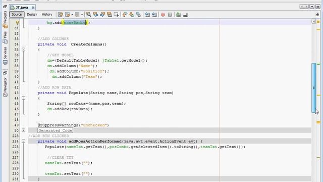 Java JTable Ep.19 - Filter/Search Using JRadioButtons смотреть онлайн