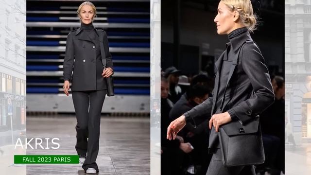 Akris мода осень зима 2023/2024 в Париже | Стильная одежда и аксессуары смотреть онлайн