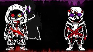 Mirrored Resolution Phase 4 UnOfficial | Pathetic Pyrosomnia | Dust Sans vs Last Breath Sans