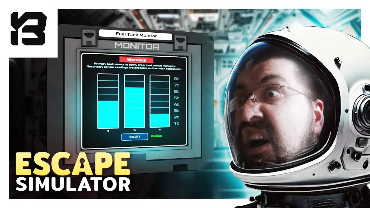 ЗАСТРЯЛИ В КОСМОСЕ, КАК ОТСЮДА ВЫБРАТЬСЯ | Escape Simulator #4