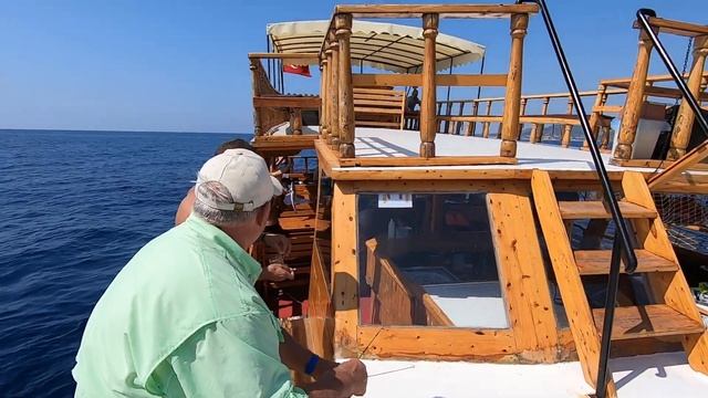 Экскурсия на рыбалку. Алания 2020 г. Рыба Фугу. смотреть онлайн