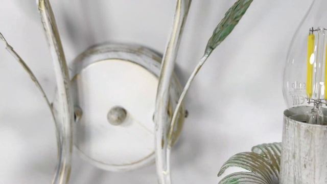 Обзор бра 2 лампы с листочками ПЕТРАСВЕТ S1115-2. 7 лет гарантии. Не требует сборки. 2021 смотреть онлайн