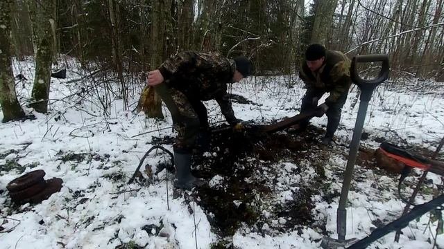 Рекордный металлокоп! Нашли ремонтную в лесу на ужд!