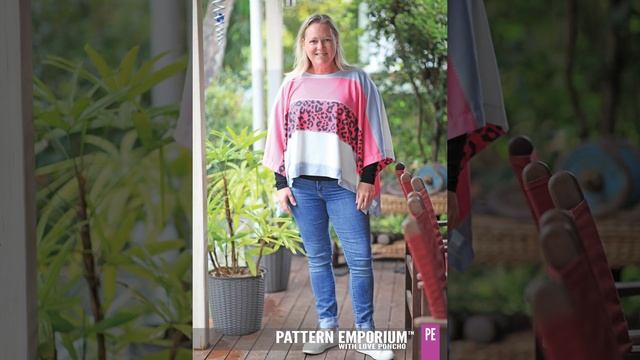Sew a Poncho. Pattern Emporium With Love Poncho Sewing Tester Photos смотреть онлайн
