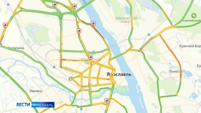 Пробки и ледовые побоища машин: Ярославль превратился в сплошной каток смотреть онлайн