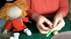 Как просто связать ЛАПТИ  для КУЗИ - Домовенок КУЗЯ Своими Руками - Часть 3