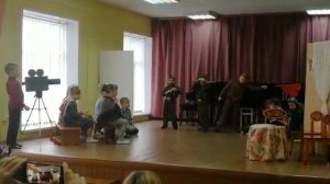 Инсценировка военной песни (20.02.2020г.)