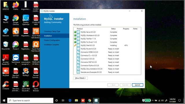 MySQL Installation