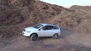 SsangYong Kyron & New Actyon подъем из Чарынского каньона