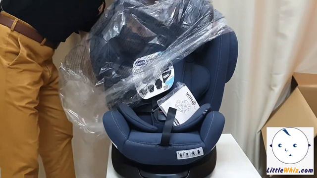 UNBOXING Chicco Unico Plus 360 Isofix Car Seat | LittleWhiz.com смотреть онлайн
