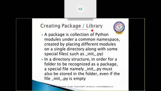 CBSE - Class XII - Computer Science - Python - Libraries - CREATING A PYTHON LIBRARY