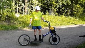 МОТОСАМОКАТ С ПЕРЕДНИМ МОТОПРИВОДОМ  "ДАЧНЫЙ"