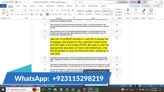 Exp22_Excel_Ch02_ML2 - Vacation Property 1.1 | Excel Chapter 2 Mid-Level 2 - Vacation Property