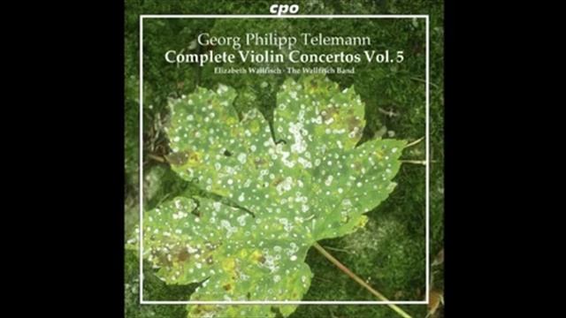 Elizabeth Wallfisch, Telemann Violin Concertos Vol.5