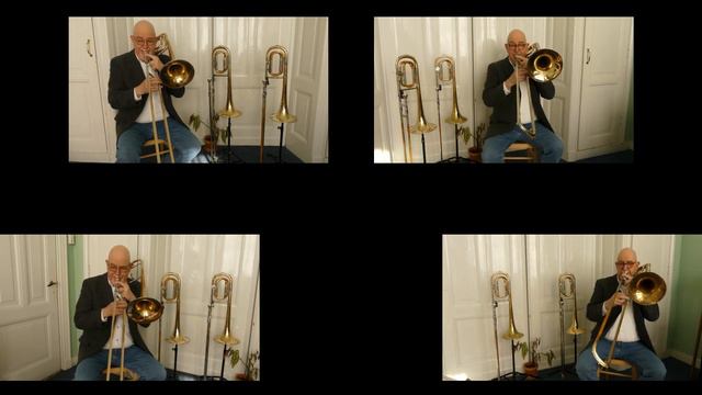 Wagner "An Webers Grabe" played on Lätzsch Trombones смотреть онлайн