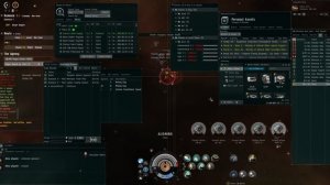 EVE-online Mooving Day. Combat Rogue Drones expedition on Stratios | 1st location