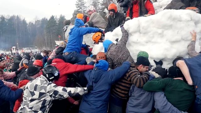 Народные гуляния (Бакшевская масляница 2015) смотреть онлайн