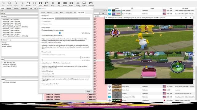 Simpsons Hit And Run Unused/Unfinished Split Screen