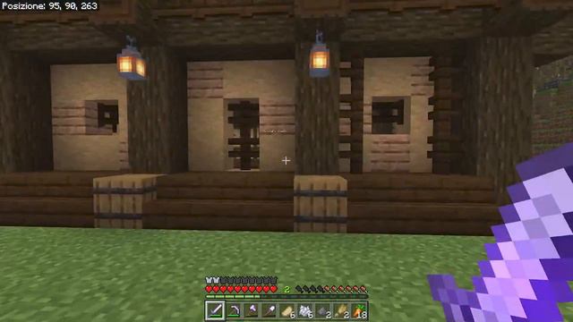 Minecraft Bedrock 1.19 - Ep. 6 | Barn and windmill | Two players relaxing gameplay PS4/Switch смотреть онлайн