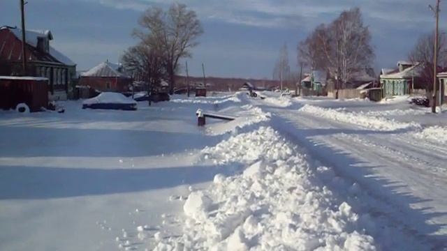 снегоход из самодельного мотоблока. смотреть онлайн