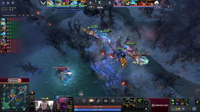 ?TEAM SPIRIT ВСТРЕТИЛИСЬ С ЧЕМПИОНАМИ ПОСЛЕГО ТУРНИРА | SPIRIT vs XG DreamLeague Season 22
