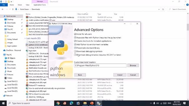 How to Install Python Language in Windows Operating System – смотреть ...