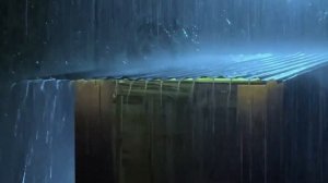 Ливень для сна | Бессонница уйдет под шум проливного дождя и грома. Расслабляйтесь, звук дождя ASMR