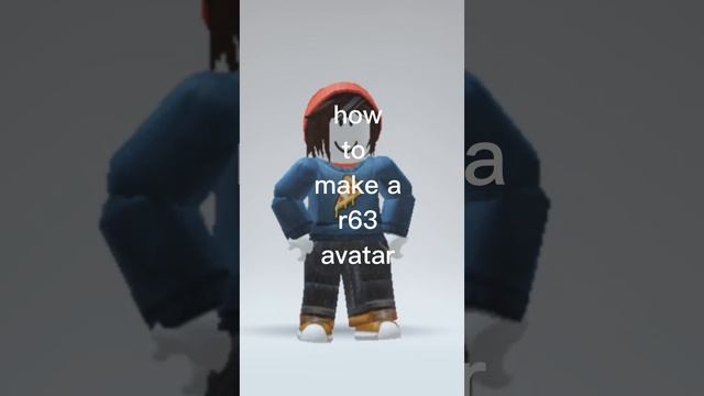 how to make r63 avatar in Roblox #roblox #shortsvideo #support #edit #shorts смотреть онлайн