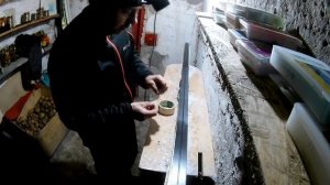 Готовим лыжи для классического хода.