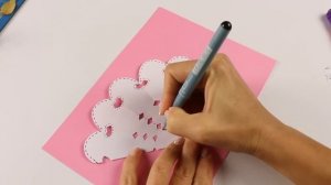 ОСЕННЯЯ ЖИВАЯ 3д ОТКРЫТКА своими руками / Осенние поделки