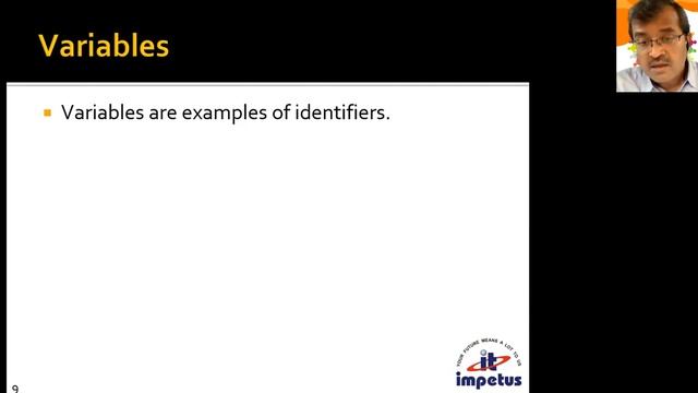 4. Python: Data Types (Part-I) Variables