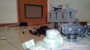 RC tank`battle war shooting fight