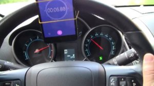 От 0 до 100км ч Шевроле Круз 1 8 АТ