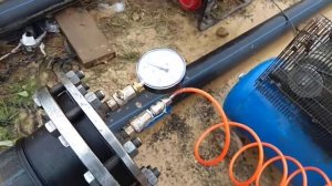 Опрессовка труб водоснабжения, промывка система, опрессовка