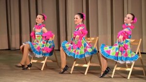 Хореографическое выступление детей и подростков на большой сцене