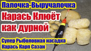 Насадка на Карася Работает всегда Рыболовная насадка для карася карп лещ плотва